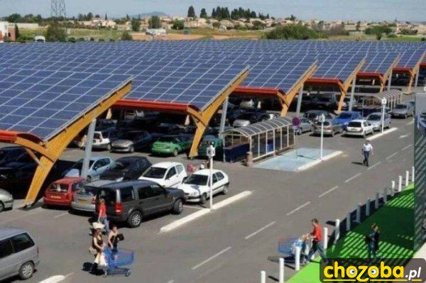 Parking solarny