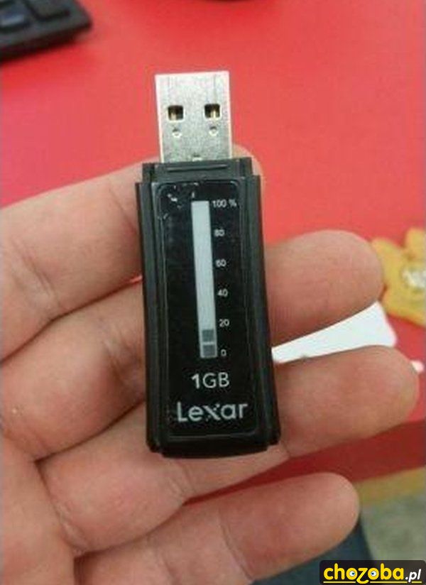 Pendrive z wyświetlaczem