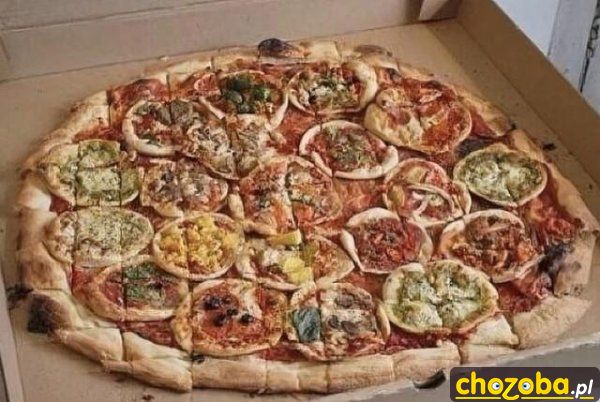 Pizza z pizzami