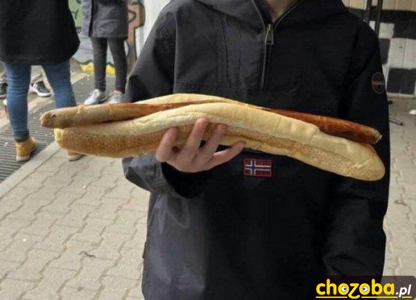 Duży hot-dog