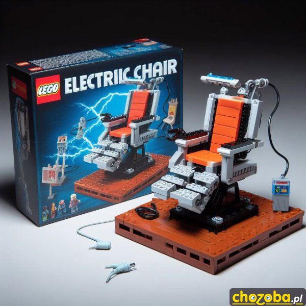 LEGO krzesło elektryczne