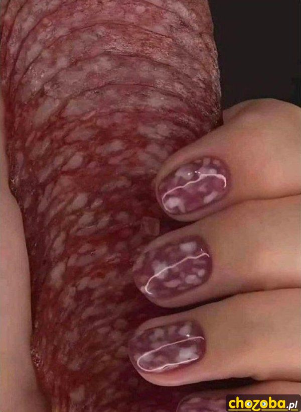 Paznokcie salami