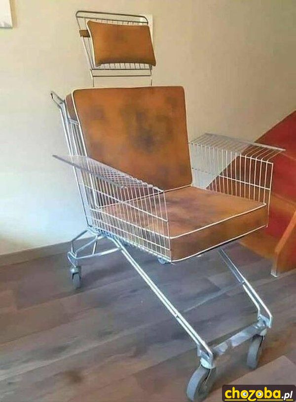 Fotel z marketu