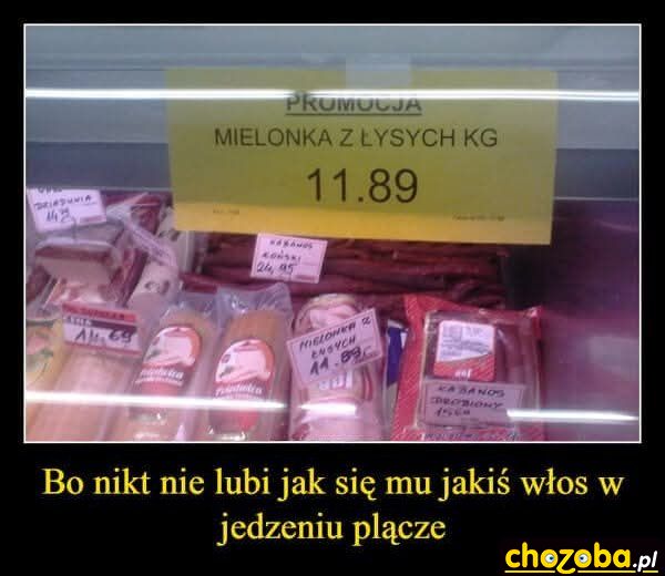 Mielonka z łysych