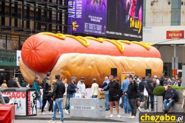 Mega hot-dog