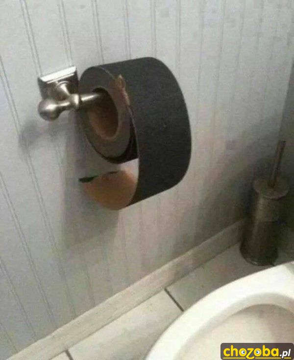 Szorstki papier toaletowy