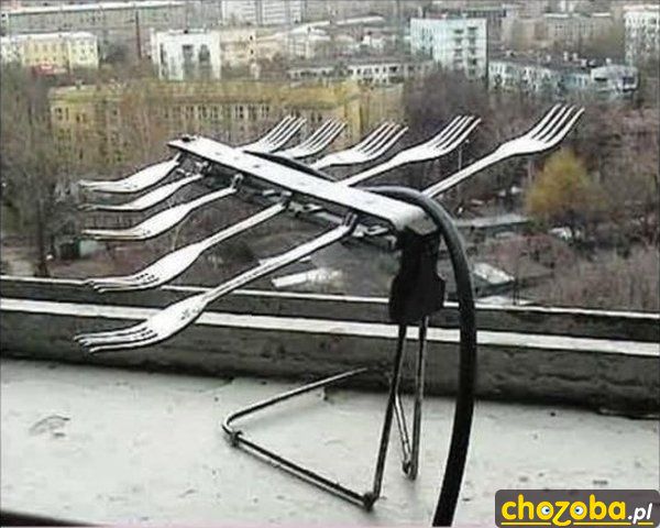 Antena własnej roboty