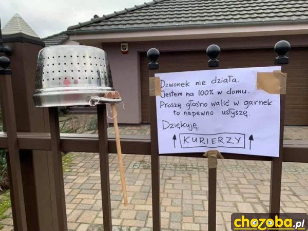 Garnek dla kuriera