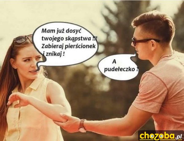 Skąpy chłopak