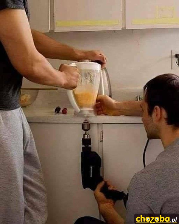 Męski blender