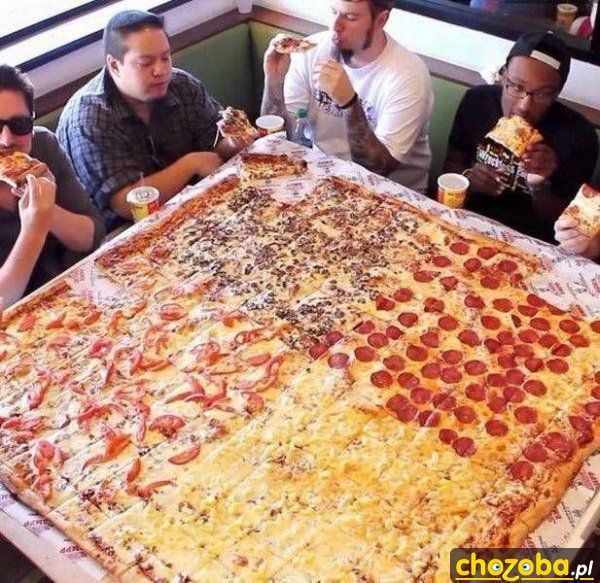 Mega pizza