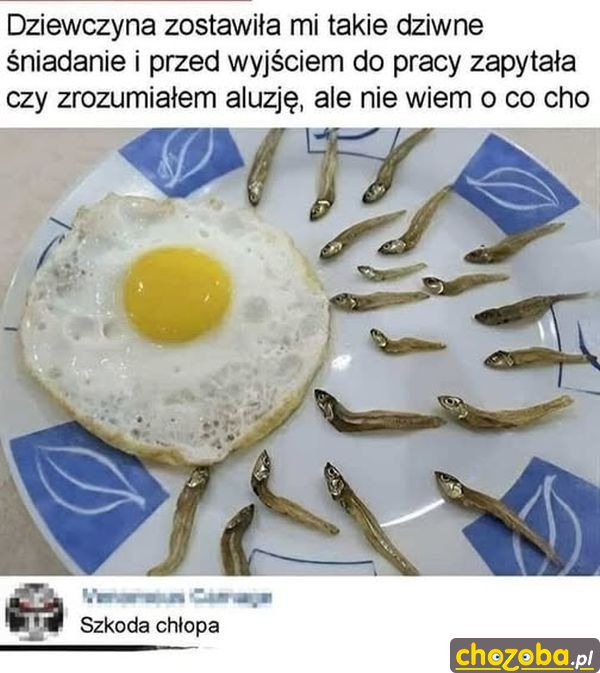 Dziwne śniadanie