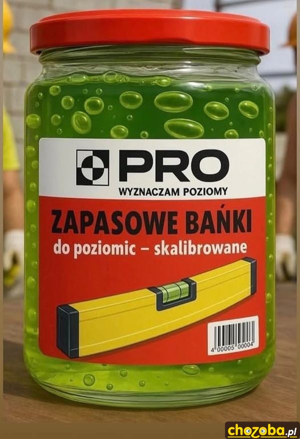 Zapasowe bańki do poziomnic