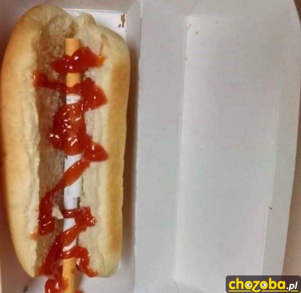 Hot-dog dla palacza