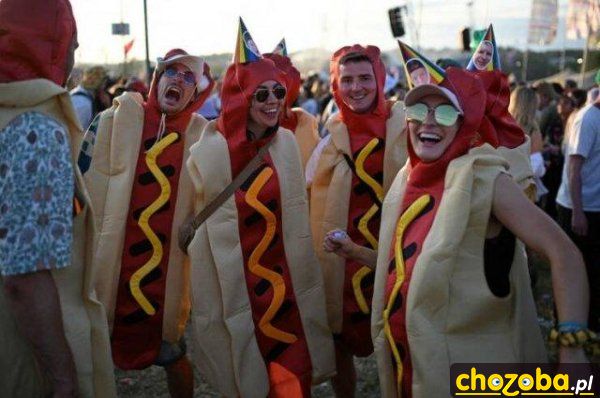 Żywe hot-dogi