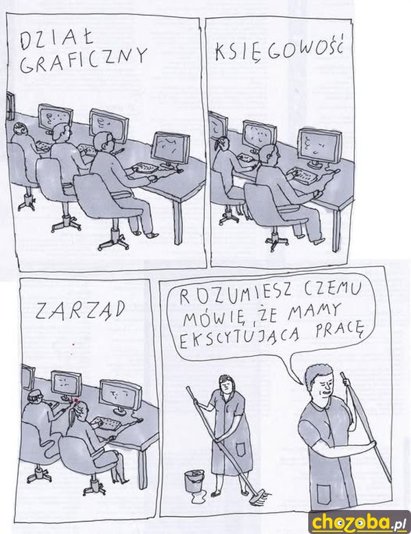 Ekscytująca praca