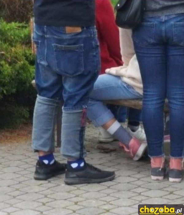 Za długie nogawki