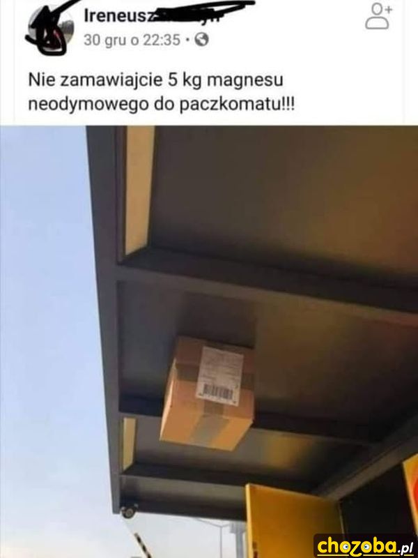 Zamówienie do paczkomatu