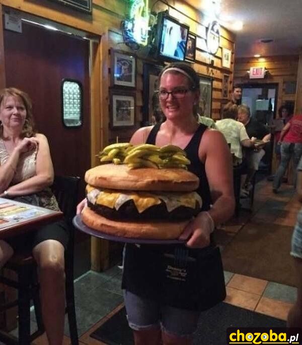 Big hamburger