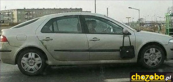 Auto z torebką
