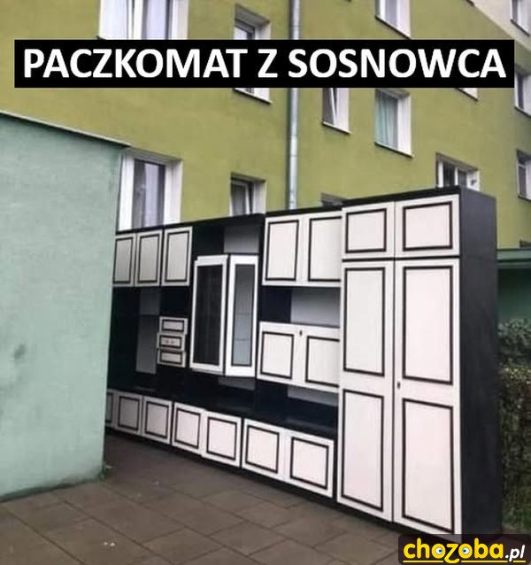 Paczkomat z Sosnowca