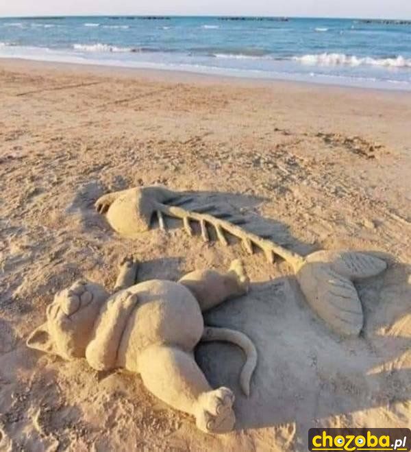 Na plaży