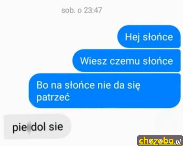 Hej słońce