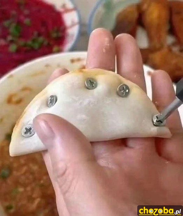 Skręcane pierogi