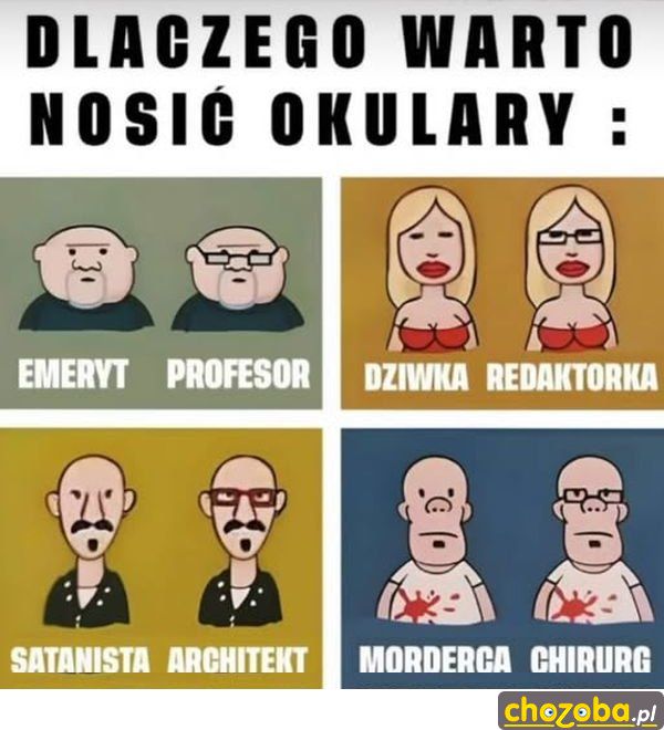 Dlaczego warto nosić okulary