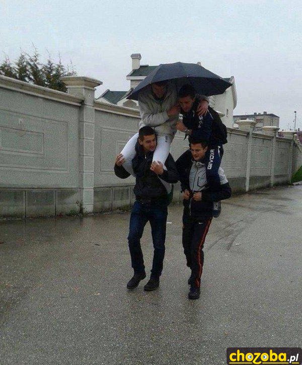 Parasol dla czworga