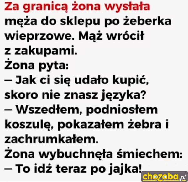 Zakupy za granicą