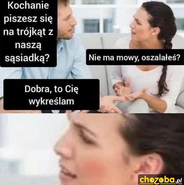 Trójkąt z sąsiadką