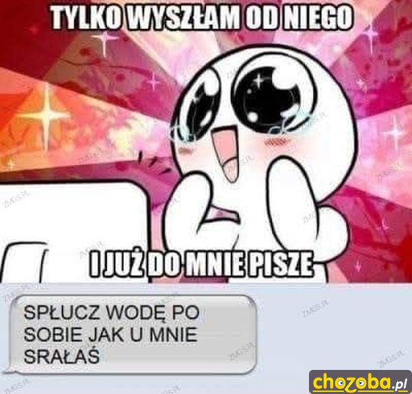 Już pisze!