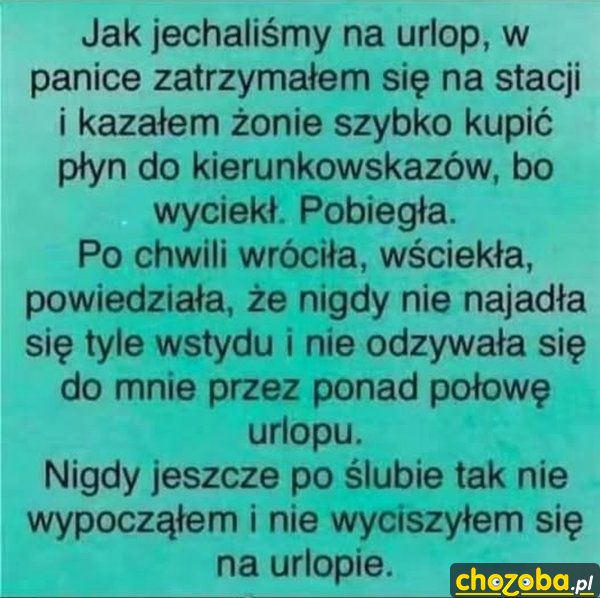 Udany urlop