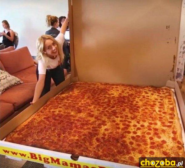 Duża pizza