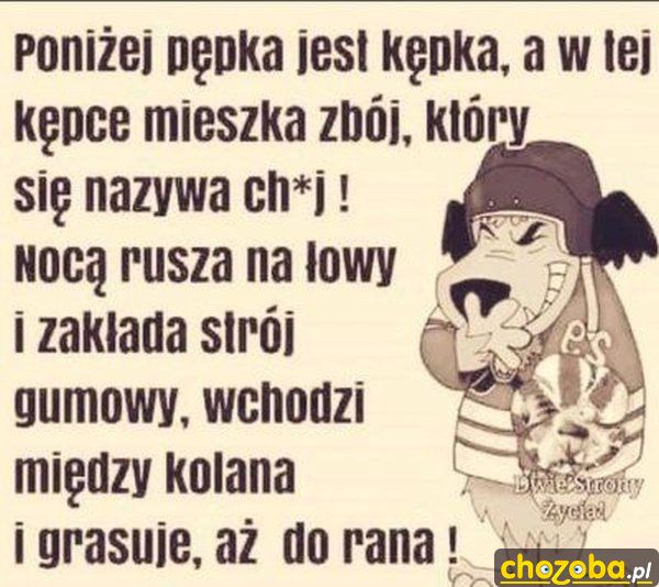 Zbój w kępce