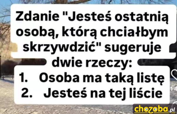 Ostatni na liście
