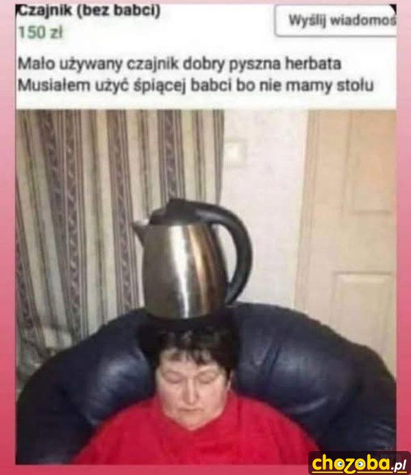Czajnik bez babci