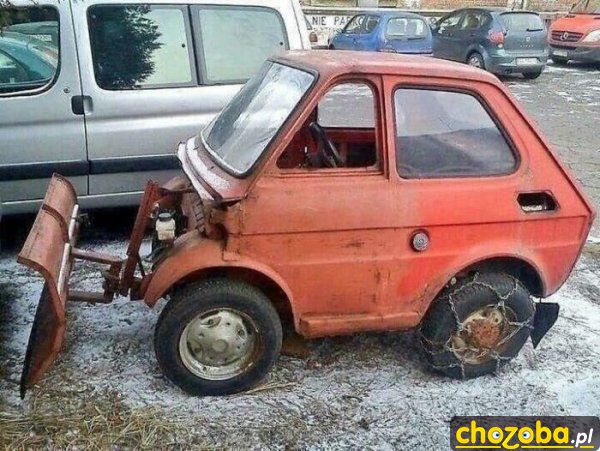 Mini pług