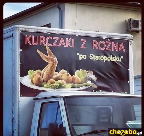 Kurczaki z rożna