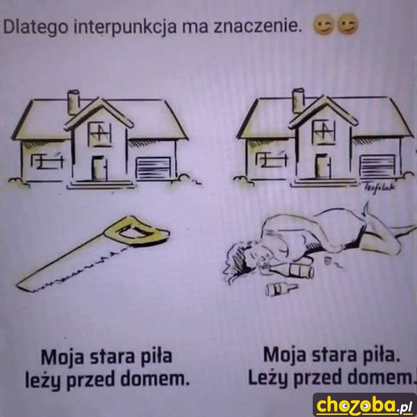 Interpunkcja ma znaczenie