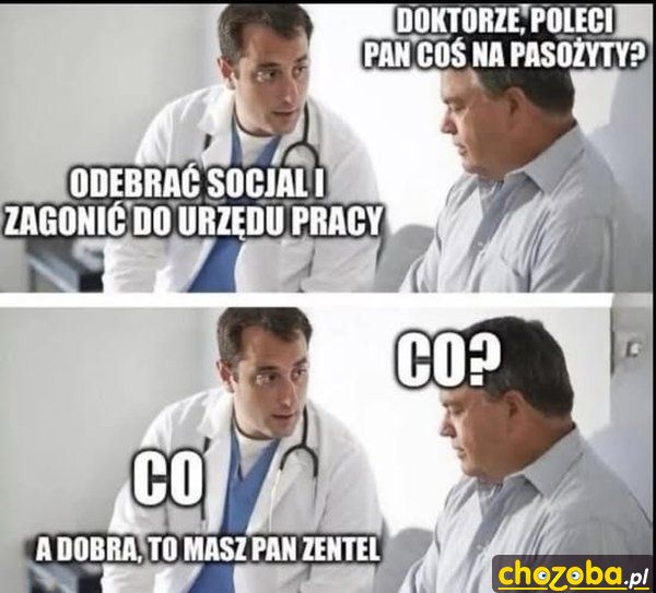 Coś na pasożyty