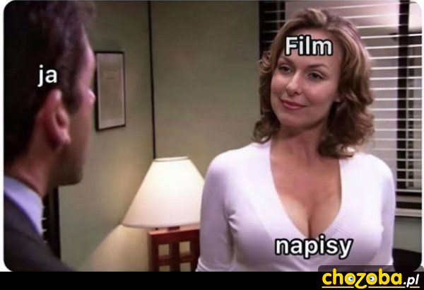 Napisy na filmie