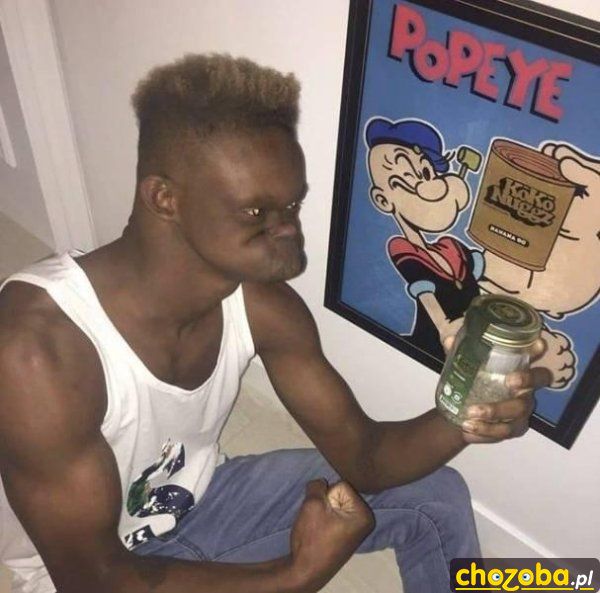 Czarny Popeye