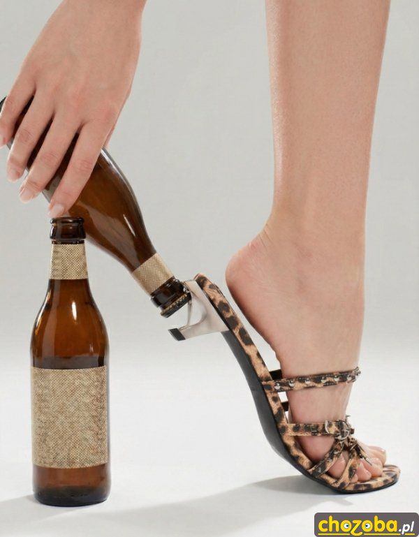 Buty z otwieraczem