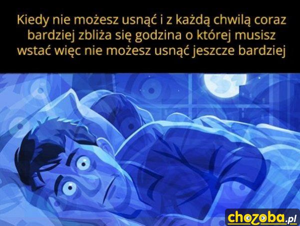 Problem z zasypianiem