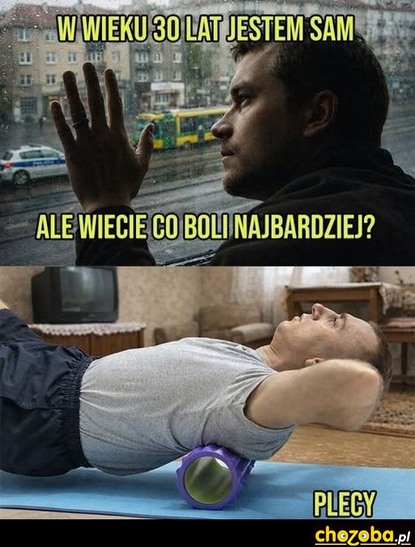 Co najbardziej boli?