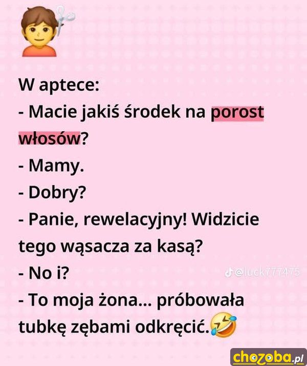 Środek na porost włosów