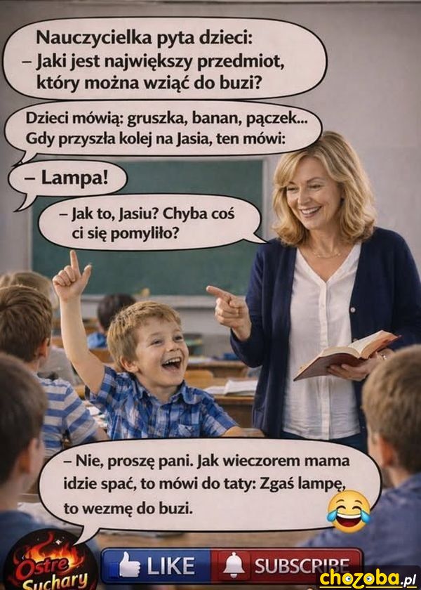 Jasio na lekcji