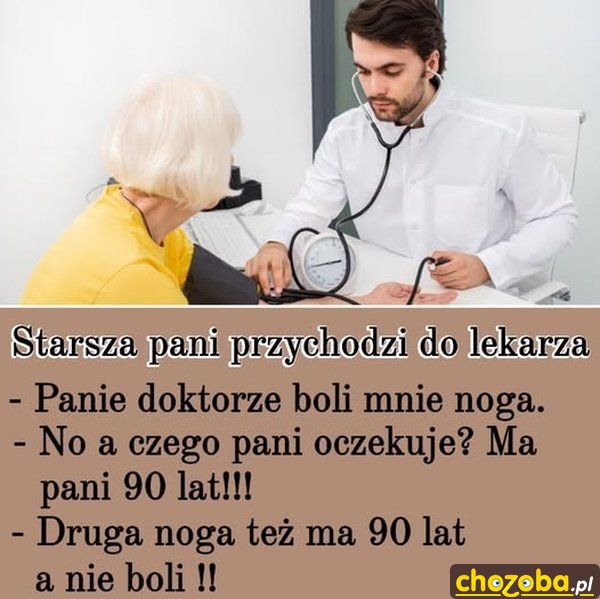 Babcia u lekarza